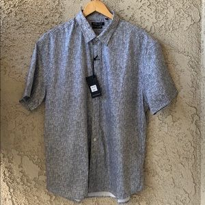 Casual Short-Sleeve Button Down